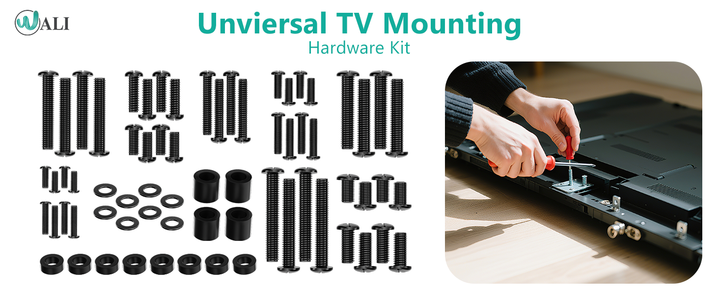tv wall mount screws kit