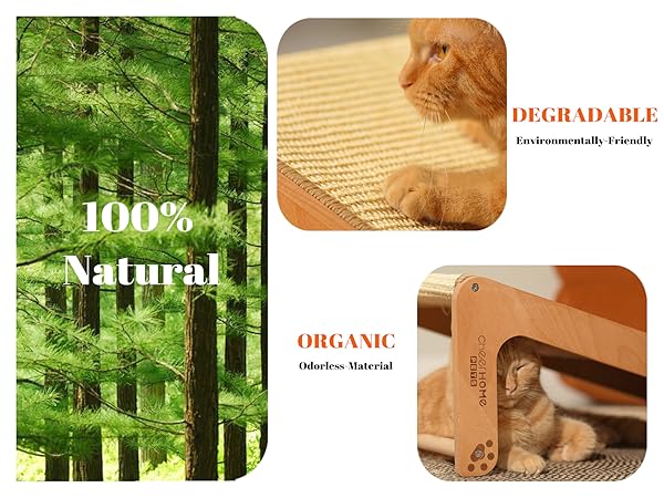 sisal cat scratcher ramp