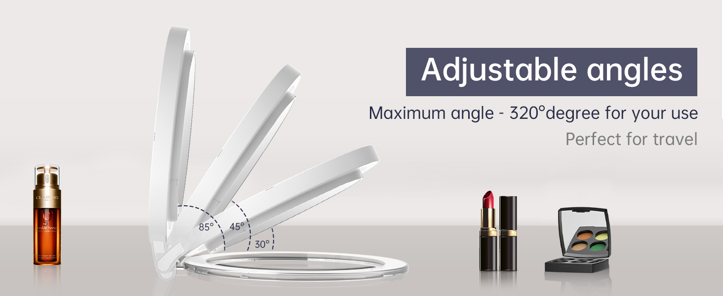Magnifying Mirror 10X 1X Double Sided Magnification Makeup Vanity Mirror