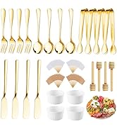 Charcuterie Boards Accessories 64Pcs Cheese Butter Spreader Knives Set Charcuterie Utensils Mini ...