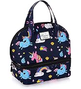 KAMO Lunch Bag Insulated Tote Bag Lunch Bag for Women Lunch Box Resuable Cooler Bag Waterproof Po...