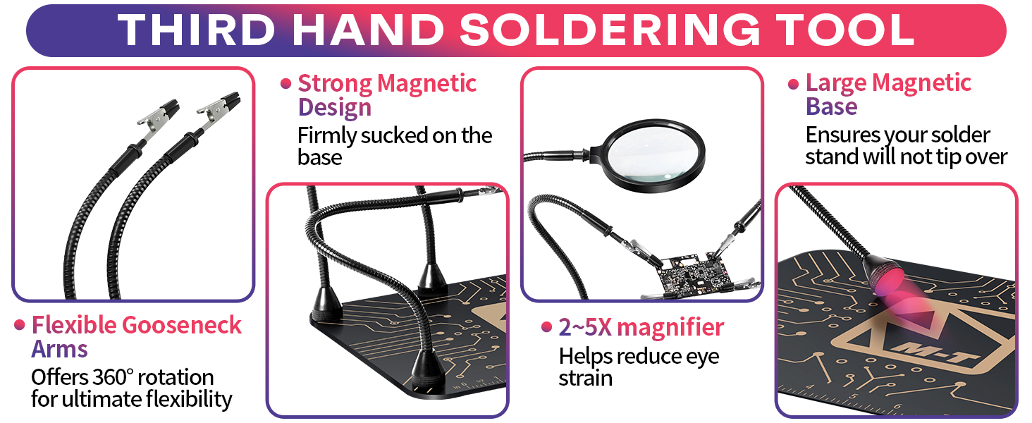 Helping Hands Soldering Station