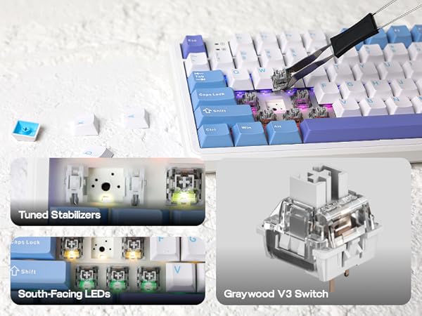 AULA F108 Wireless Gaming Kyeboard