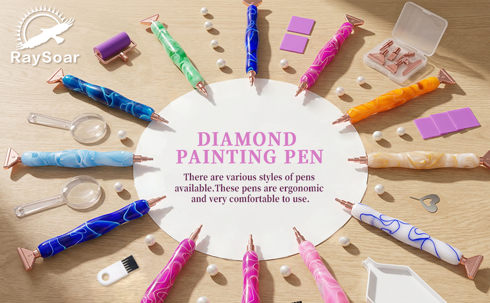 diamond art pens, diamond art tools, diamond painting pen