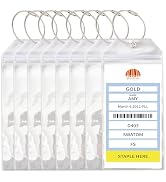 SWATOM Cruise Luggage Tags for Suitcases 8 Sets Carnival, NCL, Princess & MSC Waterproof Clear Lu...