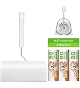 VEVOR Sticky Lint Roller, 3 Pack Large Pet Hair Rollers Remover Set, 270 Sheets Extra Sticky Lint...