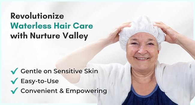 waterless hair care gentle on skin easy to use