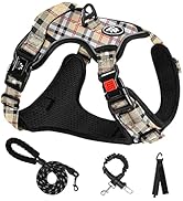NESTROAD No Pull Dog Harness with Leash, Reflective No Choke Pet Vest Harness,Adjustable Soft Pad...