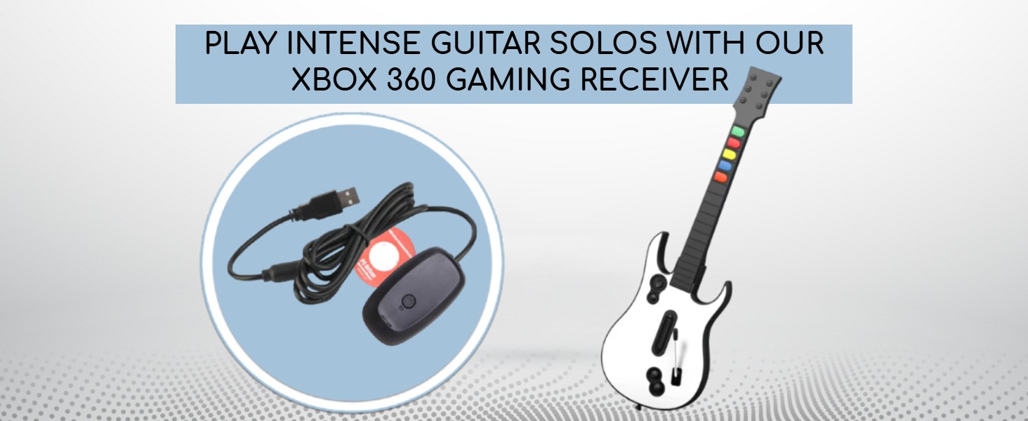 Wireless USB Gaming Receiver Adapter Compatible