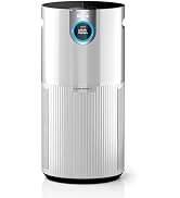 Shark Clean Sense Air Purifier Max, HP201, White | HEPA-Exceeding Filter, 1,000 Sq. Ft. for Large...