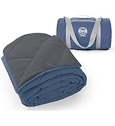STOVER Large Waterproof Outdoor Stadium Blanket– Extra Thick Soft Fleece Camping Blanket for Trav...