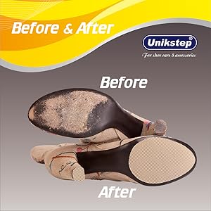 Shoe sole grip-3n3-before and after