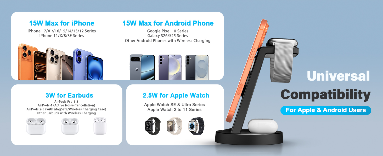 Magnetic Wireless Charger Stand