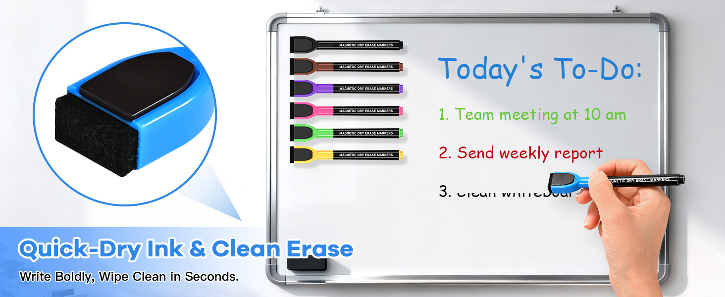 Magnetic Dry Erase Markers