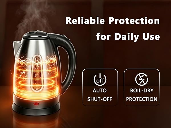electric kettles for boiling water