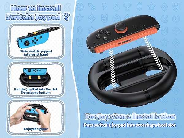 mario kart world racing wheel