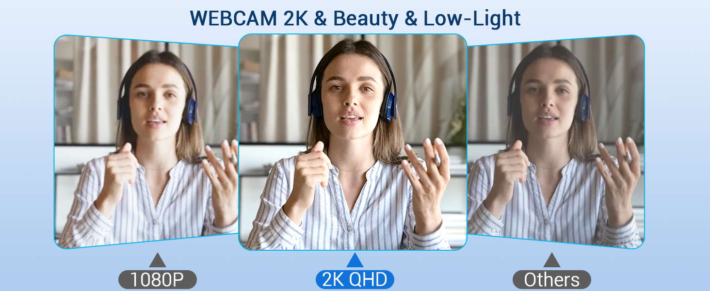 2K webcam for PC