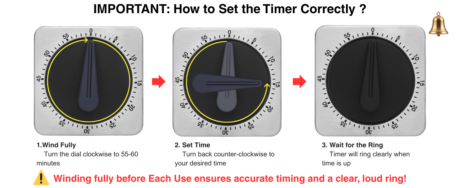 mechanical kitchen timer