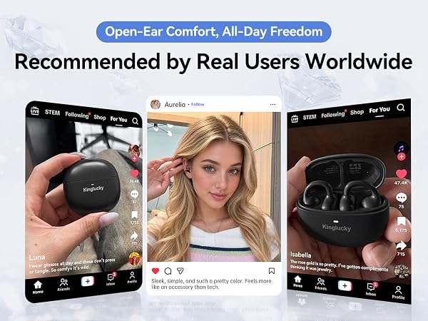 open earbuds