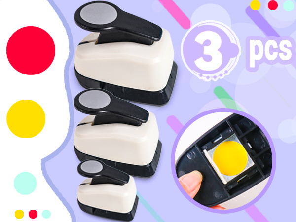 circle punches for paper crafts