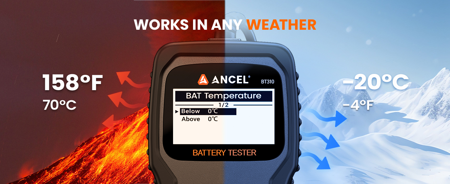 BT310 Battery tester