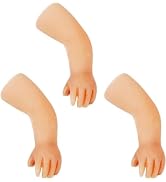 YuanHolumid 3Pcs Little Hand Coin Disappeared Trick Tools Close-Up Magic Show Props Stylish and P...