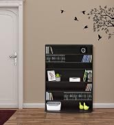 FURINNO JAYA 6-Tier Multimedia Storage Tower, Espresso