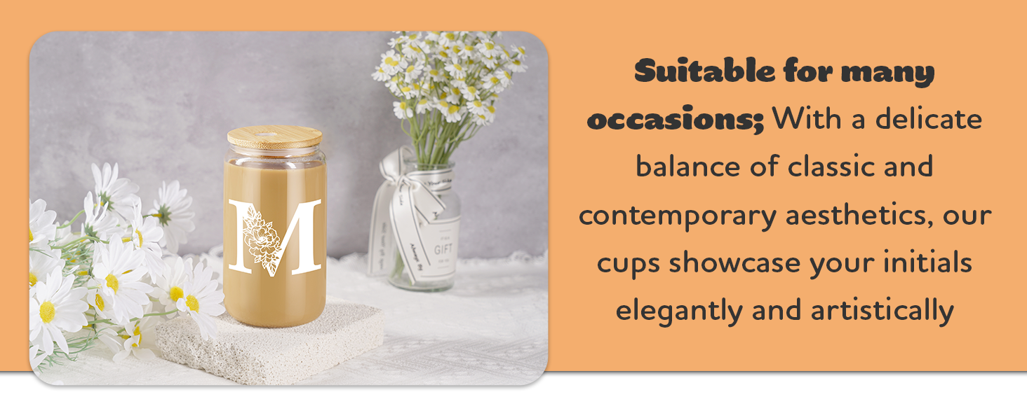 glass coffee cups with lids and straw,iced coffee cups with lids,gifts for women who have everything