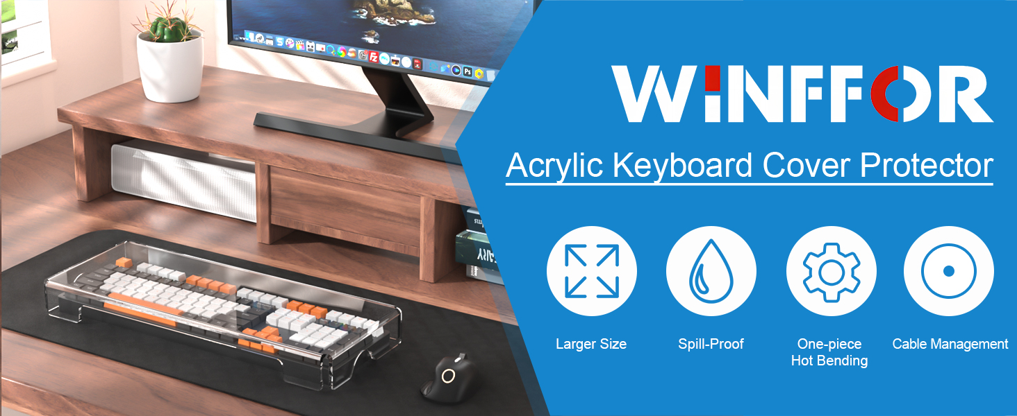 clear keyboard cover