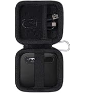 Aenllosi Hard Carrying Case Compatible with Crucial X6 1TB/2TB/4TB/500GB Portable SSD,External Ex...