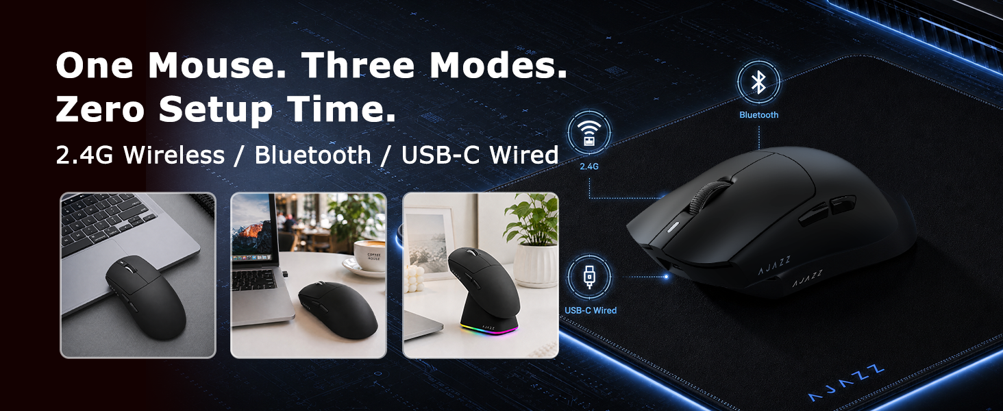 tri mode mouse