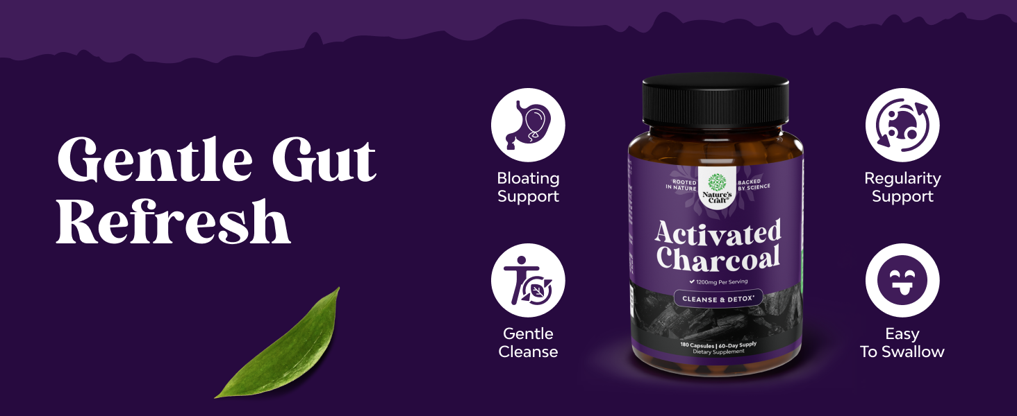Activated Charcoal 180ct