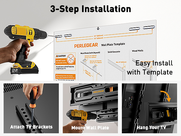 full motion tv mount