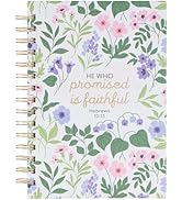 Christian Art Gifts Inspirational Journal, He Who Promised Wide Ruled Notebook, Hebrews 10:23 Bib...