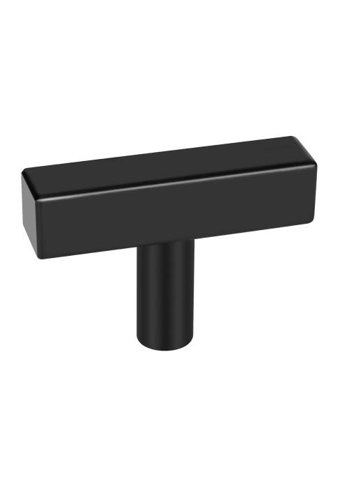 matte black knob