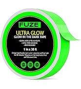Lockport Glow in The Dark Tape - 30 Ft x 1 in - Bright - Rechargeable - Reflective - Glow Tape in...