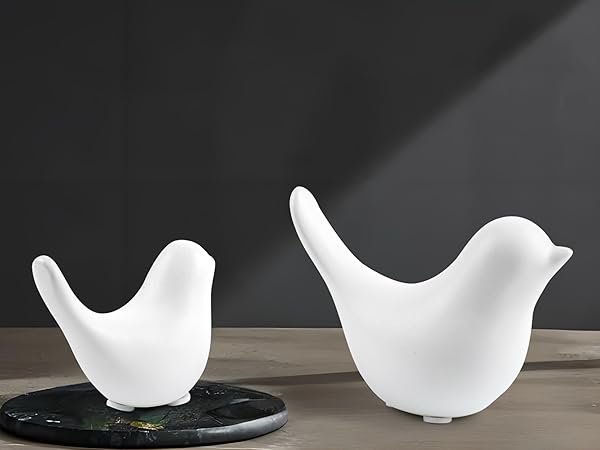 Small Birds Statues Home Decor