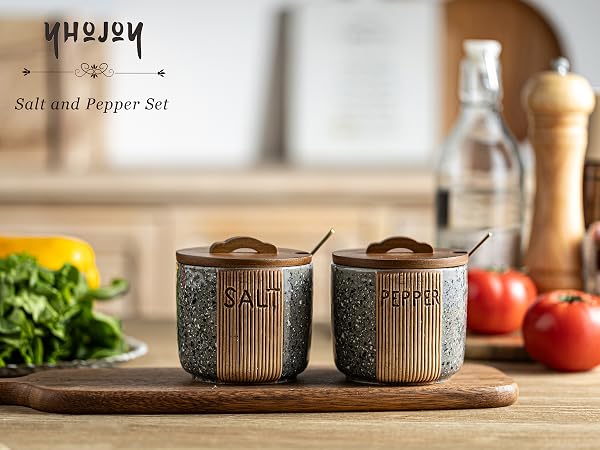 salt and pepper containers