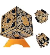 Hellraiser Puzzle Box, Functional Detachable Lament Configuration Puzzle Cube with Base - Movies ...
