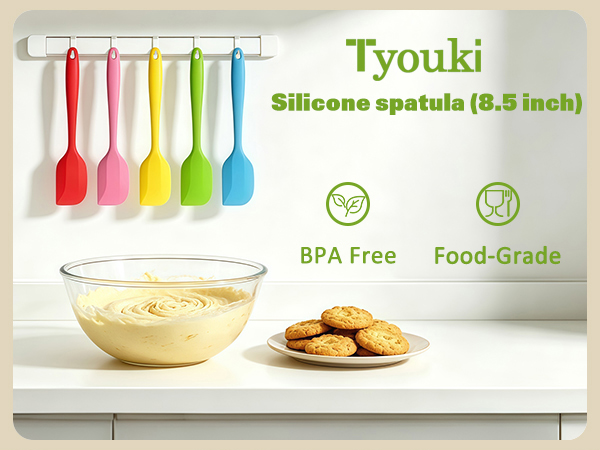 8.5 inch silicone spatula