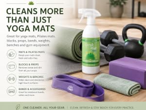 Yoga Mat spray cleaner wash natural deodorizer