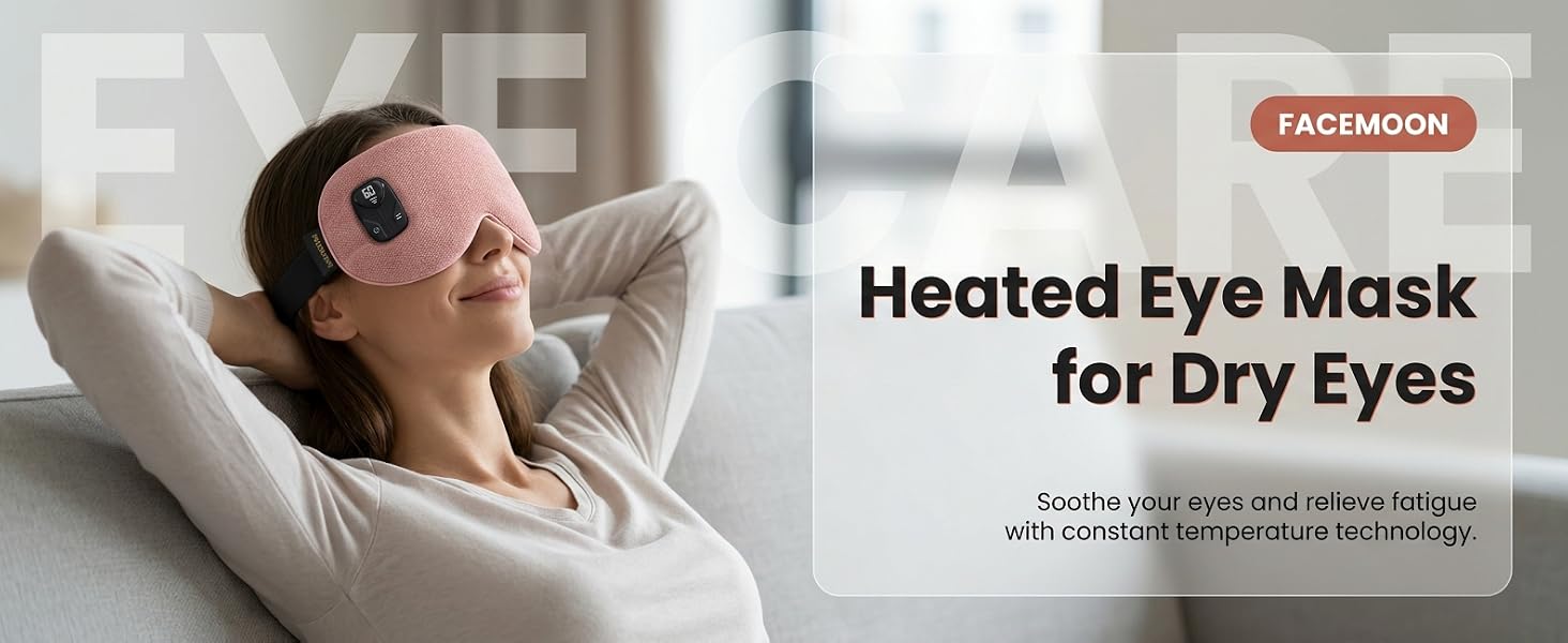 heated eye mask for dry eyes