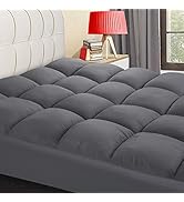COONP Queen Mattress Topper, Extra Thick Mattress Pad Cover, Cooling Pillowtop with 8-21 Inch Dee...