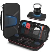 JOYLINK Large Capacity Carrying Case for Nintendo Switch 2, Anti-Drift Hard Shell Travel Case Fit...