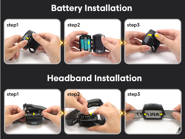 head flashlight for adults