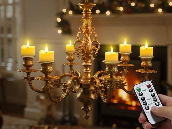 Flameless tea light comes
