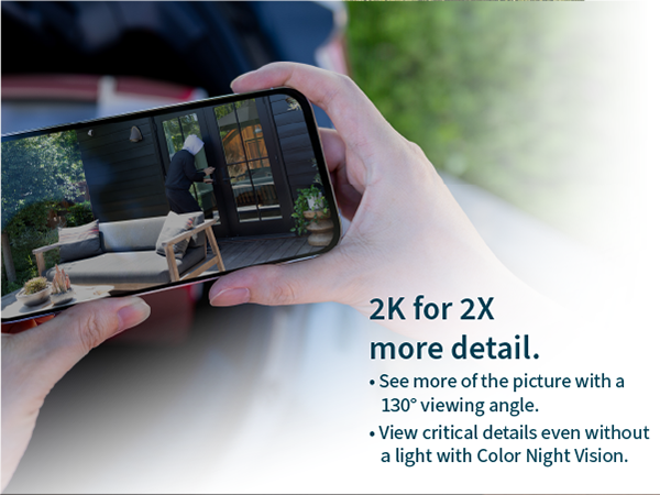 Arlo Essential XL Outdoor Camera 2K (2nd Generation)