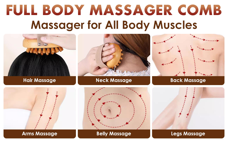 guasha massager comb