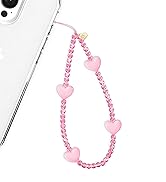 Velvet Caviar Phone Charm Wrist Strap - Cute Beaded Cellphone Wristlet - Lanyard Accessory for Wo...