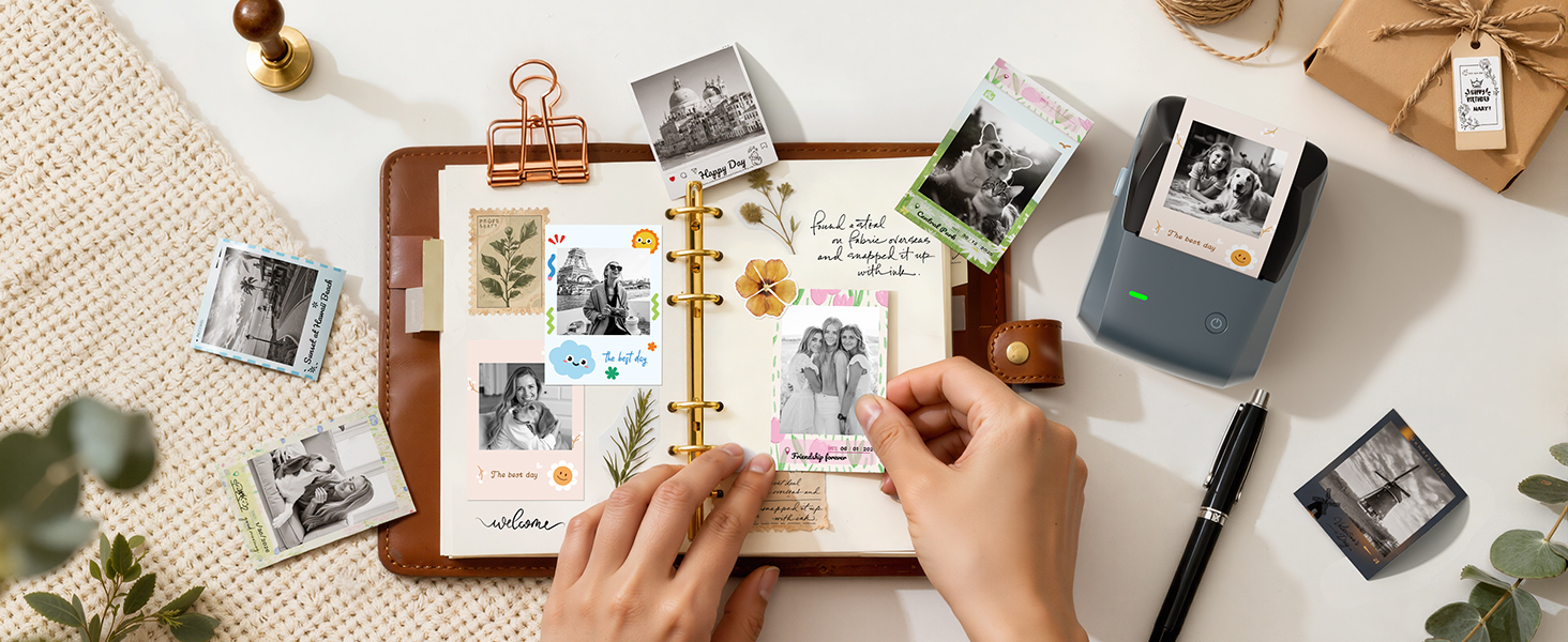 NIIMBOT B1 Pro Label Maker for Scrapbook